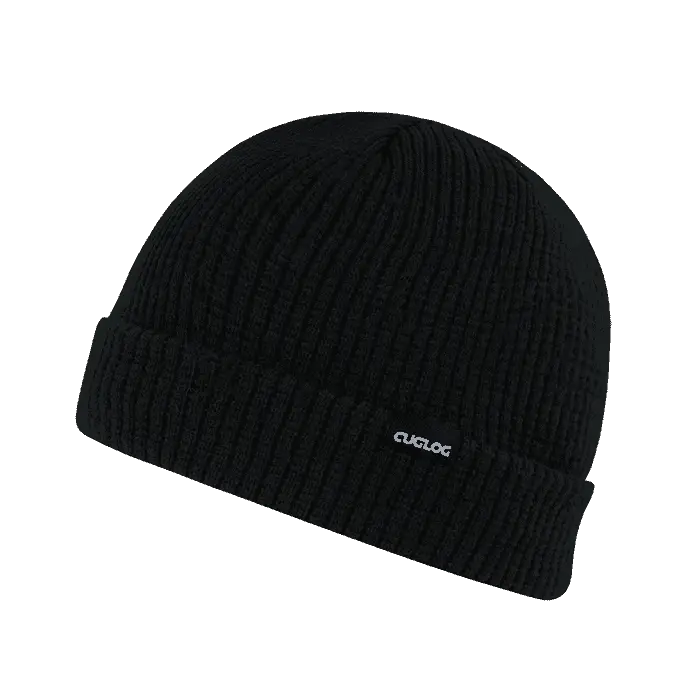 Cuglog K041 Taranaki Beanie - Black - Black / One Size Fits Most
