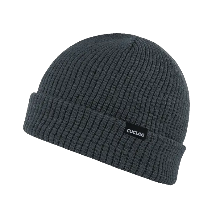 Cuglog K041 Taranaki Beanie - Charcoal - Dark Gray / One Size Fits Most