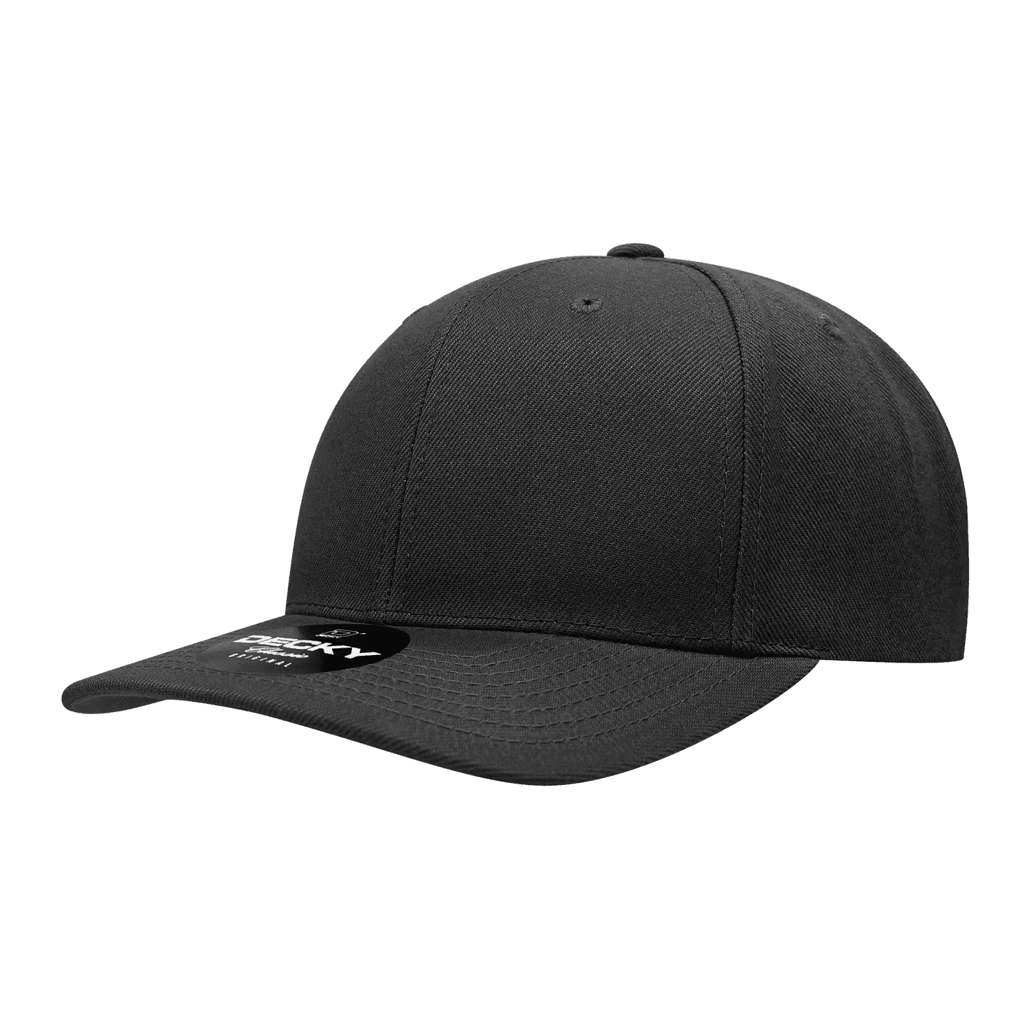 Decky 1015 Curved Bill Baseball Cap - Black - Black / One Size Fits Most