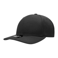 Decky 1015 Curved Bill Baseball Cap - Black - Black / One Size Fits Most