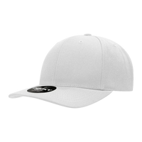 Decky 1015 Curved Bill Baseball Cap - White - White / One Size Fits Most