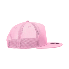 Decky 1040 Classic 5 Panel Cot. Trucker Cap - Pink - Pink / One Size Fits Most