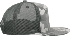 Decky 1040 Classic 5 Panel Cot. Trucker Cap - Urban Camo - Urban Camo / One Size Fits Most