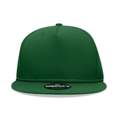 Decky 1041 Classic Flat Bill Golf Cap - Forest - Forest / One Size Fits Most