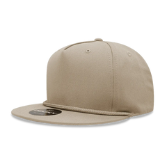 Decky 1041 Classic Flat Bill Golf Cap - Khaki - Khaki / One Size Fits Most