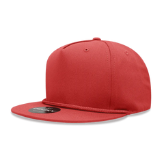 Decky 1041 Classic Flat Bill Golf Cap - Red - Red / One Size Fits Most