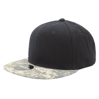Decky 1047 Digital Camo Snapback Cap - Army Digicam Black - Army Digicam Black / One Size Fits Most