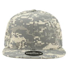 Decky 1047 Digital Camo Snapback Cap - Army Digicam - Army Digicam / One Size Fits Most