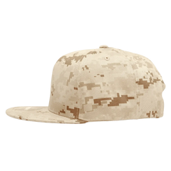 Decky 1047 Digital Camo Snapback Cap - Desert Camo - Tan / One Size Fits Most
