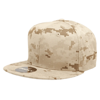 Decky 1047 Digital Camo Snapback Cap - Desert Camo - Tan / One Size Fits Most
