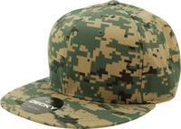 Decky 1047 Digital Camo Snapback Cap - MCU Camo - MCU Camo / One Size Fits Most
