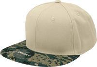 Decky 1047 Digital Camo Snapback Cap MCU Camo Khaki MCU Camo Khaki / One Size Fits Most