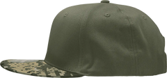 Decky 1047 Digital Camo Snapback Cap - MCU Camo Olive - MCU Camo Olive / One Size Fits Most