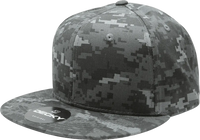 Decky 1047 Digital Camo Snapback Cap - NTG Camo - NTG Camo / One Size Fits Most