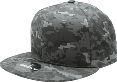Decky 1047 Digital Camo Snapback Cap - NTG Camo - NTG Camo / One Size Fits Most