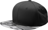 Decky 1047 Digital Camo Snapback Cap - Urban Camo Black - Urban Camo Black / One Size Fits Most