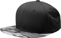 Decky 1047 Digital Camo Snapback Cap - Urban Camo Black - Urban Camo Black / One Size Fits Most