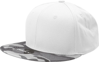 Decky 1047 Digital Camo Snapback Cap - Urban Camo White - Urban Camo White / One Size Fits Most