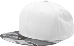 Decky 1047 Digital Camo Snapback Cap - Urban Camo White - Urban Camo White / One Size Fits Most