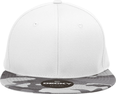 Decky 1047 Digital Camo Snapback Cap - Urban Camo White - Urban Camo White / One Size Fits Most