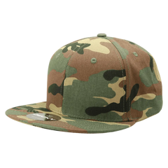 Decky 1047 Digital Camo Snapback Cap - Woodland Camo - Woodland Camo / One Size Fits Most