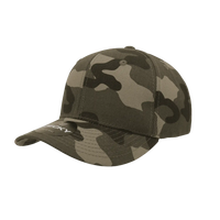 Decky 1048 Camo Curve Bill Baseball Cap - Woodland Camo - Woodland Camo / One Size Fits Most