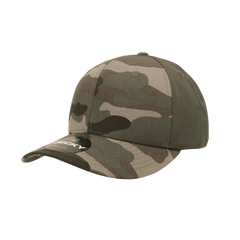 Decky 1048 Camo Curve Bill Baseball Cap Woodland Olive Woodland Olive / One Size Fits Most