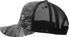 Decky 1054 Cotton Curve Billl Trucker Cap - NTG Camo - NTG Camo / One Size Fits Most