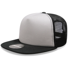 Decky 1080 Heavy Duty Foam Trucker Cap - Gray Black - Gray Black / One Size Fits Most