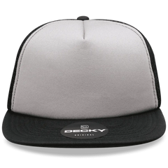 Decky 1080 Heavy Duty Foam Trucker Cap - Gray Black - Gray Black / One Size Fits Most