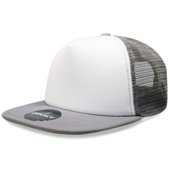 Decky 1080 Heavy Duty Foam Trucker Cap White Gray White Gray / One Size Fits Most