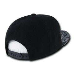 Decky 1093 Bandanna Snapback Cap - Black Navy - Black Navy / One Size Fits Most