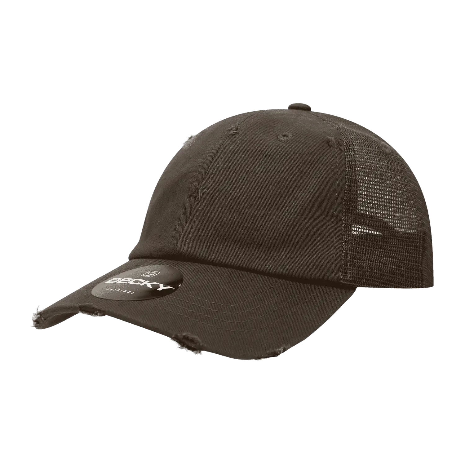 Decky 110 Vintage Mesh Cap - Chocolate - Coffee / One Size Fits Most