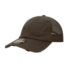 Decky 110 Vintage Mesh Cap - Chocolate - Coffee / One Size Fits Most
