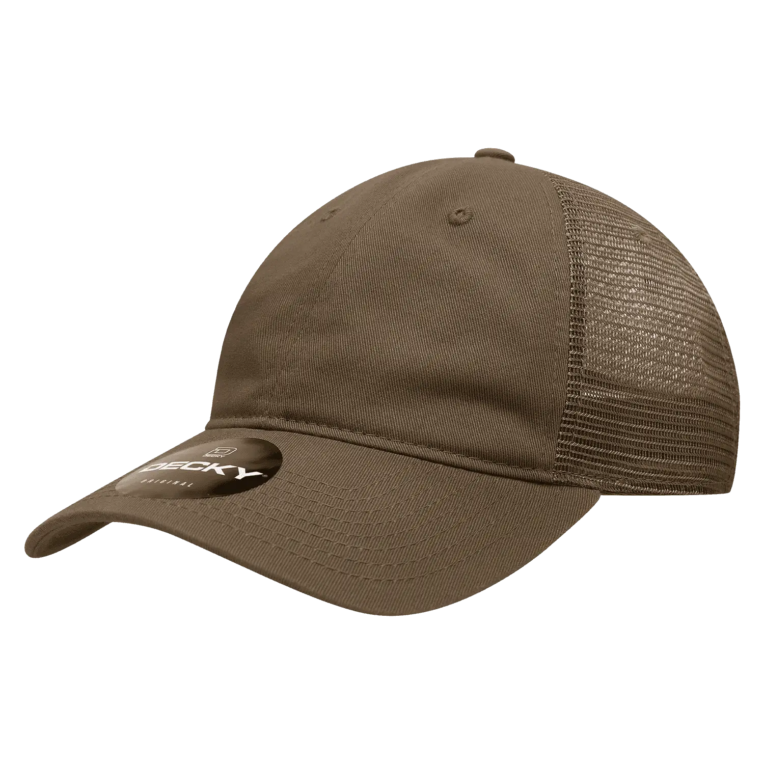 Decky 120 Relaxed Trucker Cap - Brown - Brown / One Size Fits Most
