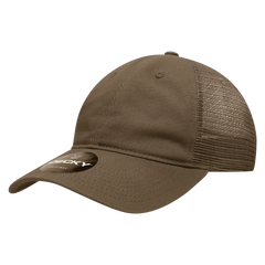 Decky 120 Relaxed Trucker Cap - Brown - Brown / One Size Fits Most