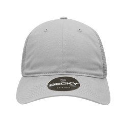 Decky 120 Relaxed Trucker Cap - Gray - Gray / One Size Fits Most