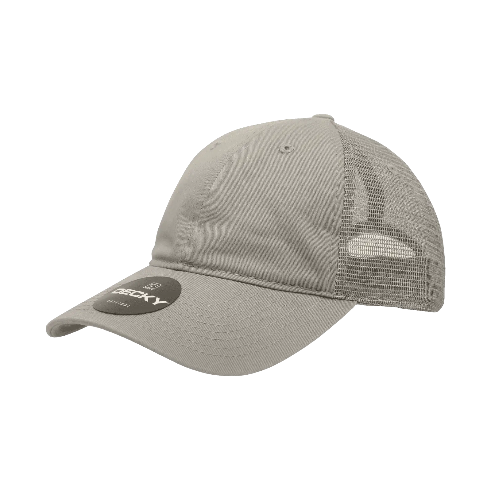 Decky 120 Relaxed Trucker Cap - Gray - Gray / One Size Fits Most