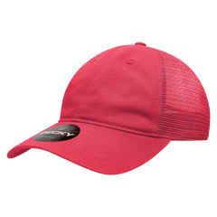 Decky 120 Relaxed Trucker Cap - Hot Pink - Hot Pink / One Size Fits Most