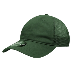Decky 120 Relaxed Trucker Cap - Hunter - Forest / One Size Fits Most