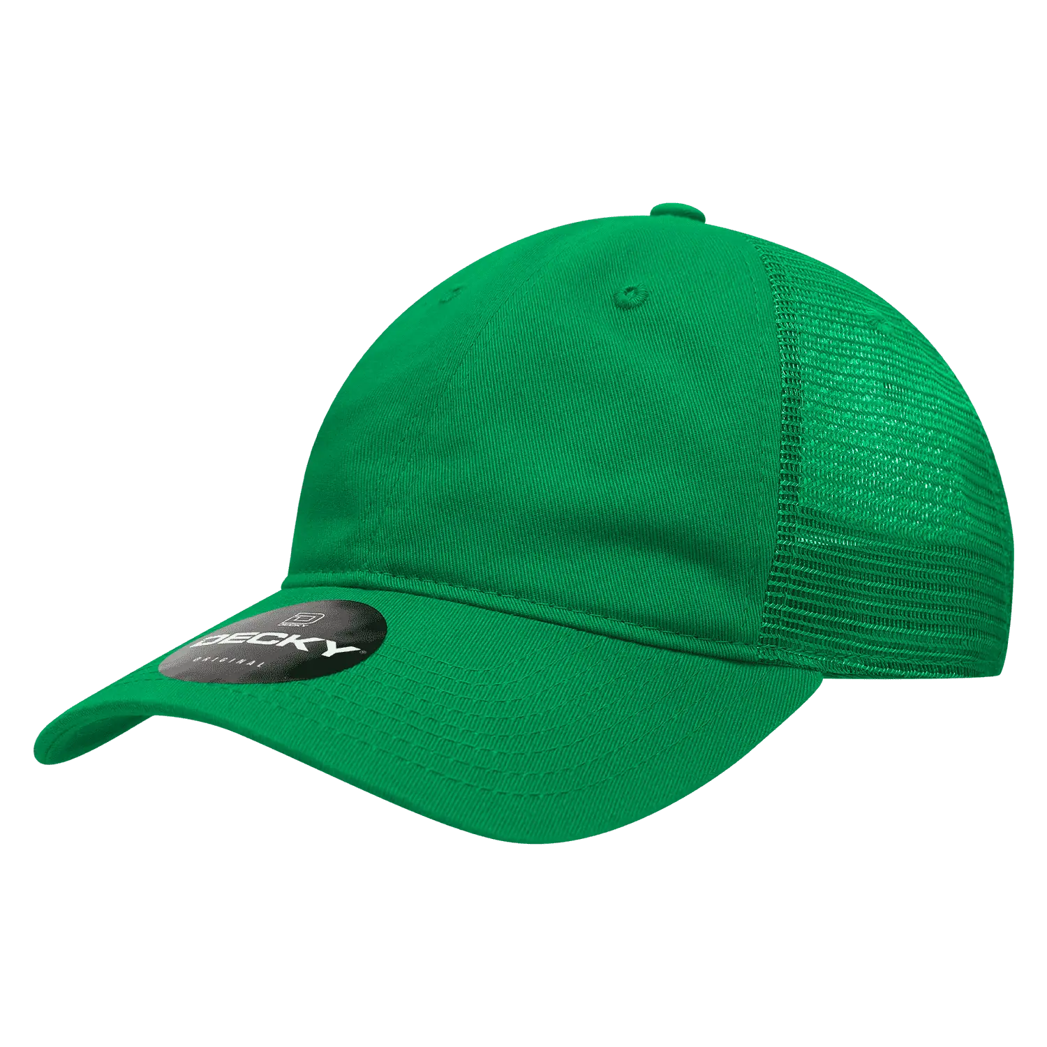 Decky 120 Relaxed Trucker Cap - Kelly - Kelly / One Size Fits Most