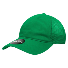 Decky 120 Relaxed Trucker Cap - Kelly - Kelly / One Size Fits Most
