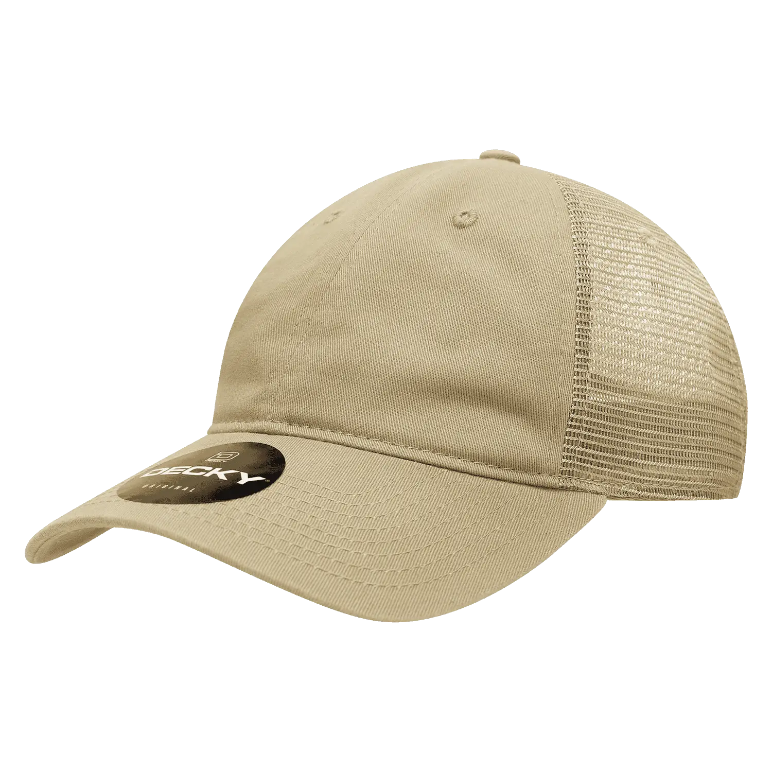Decky 120 Relaxed Trucker Cap - Khaki - Khaki / One Size Fits Most