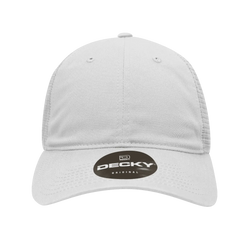 Decky 120 Relaxed Trucker Cap - White - White / One Size Fits Most