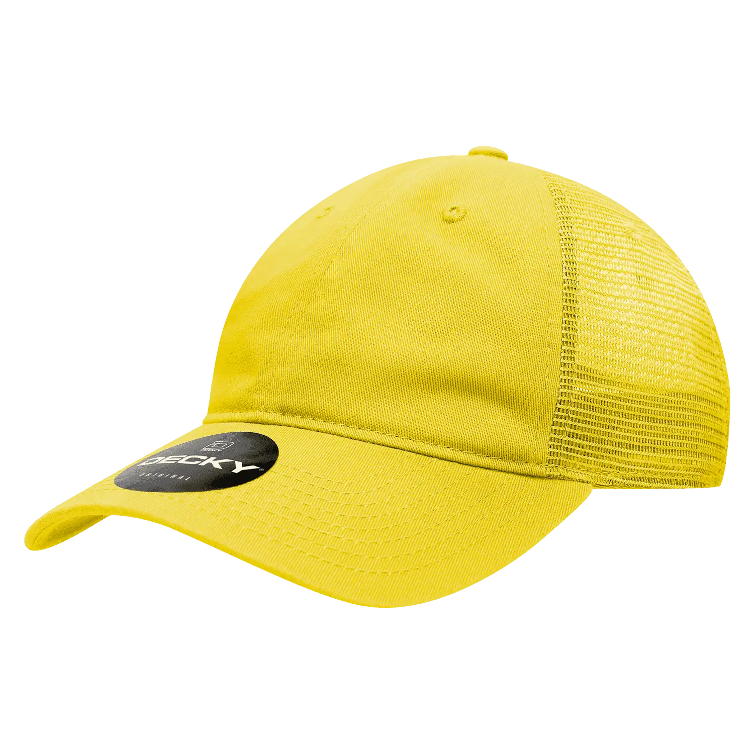 Decky 120 Relaxed Trucker Cap - Yellow - Yellow / One Size Fits Most
