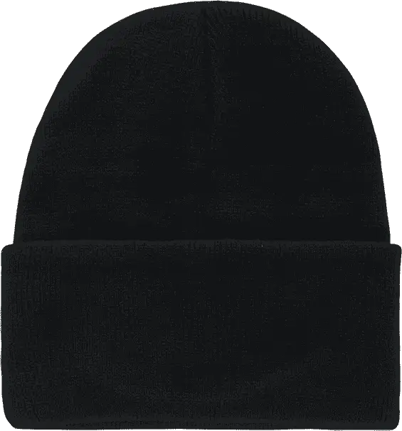 Decky 186 Acrylic Long Beanie - Black - Black / One Size Fits Most