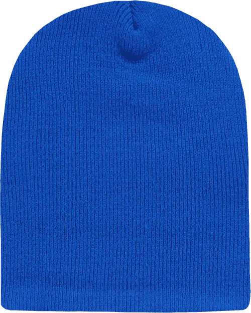 Decky 187 Acrylic Short Beanie- Royal - Royal / One Size Fits Most