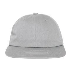 Decky 200 Relaxed Flat Bill Cotton Cap Gray Gray / One Size Fits Most