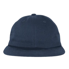 Decky 200 Relaxed Flat Bill Cotton Cap - Navy - Navy / One Size Fits Most