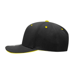 Decky 2003 Sandwich Visor Baseball Cap - Black Gold - Black Gold / One Size Fits Most